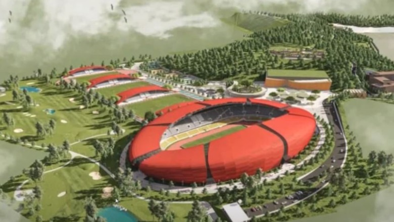 Kompleks sportiv prane aeroportit dhe stadium i ri, financim nga Arabia Saudite